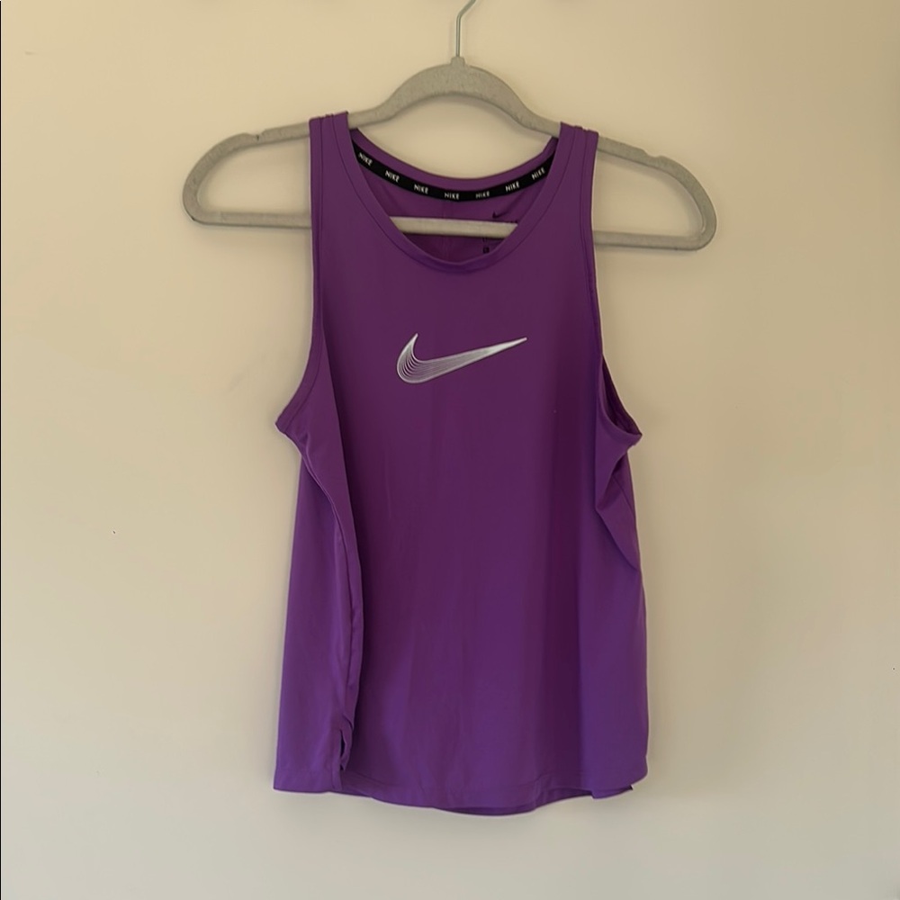 Nike Purple Sleeveless Tank Top